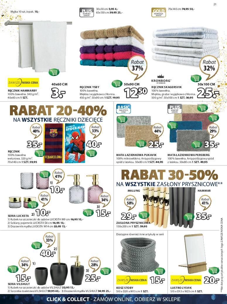 Gazetka promocyjna Jysk str. 21