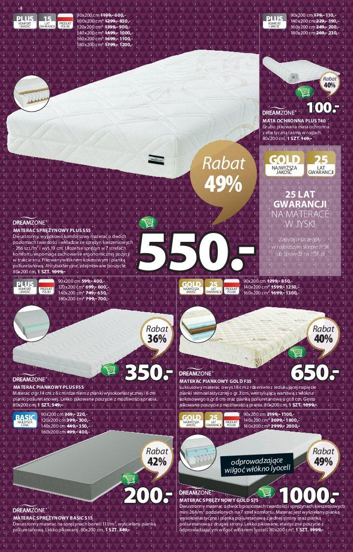 Gazetka promocyjna Jysk str. 4