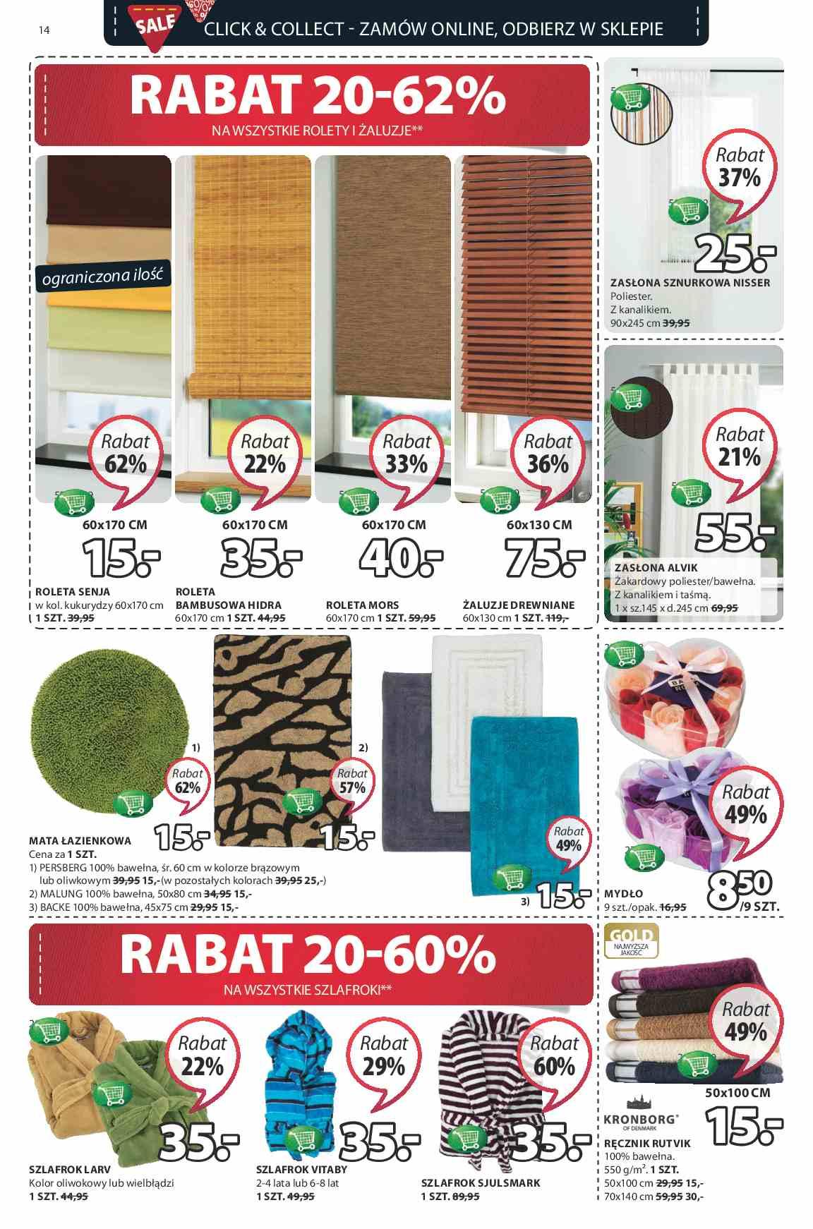 Gazetka promocyjna Jysk str. 14