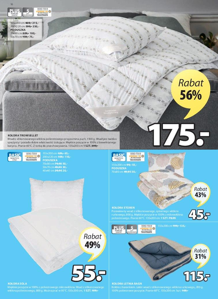 Gazetka promocyjna Jysk str. 16