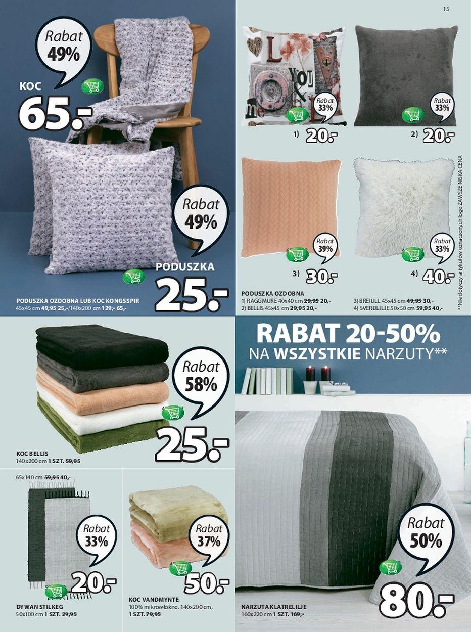 Gazetka promocyjna Jysk str. 15