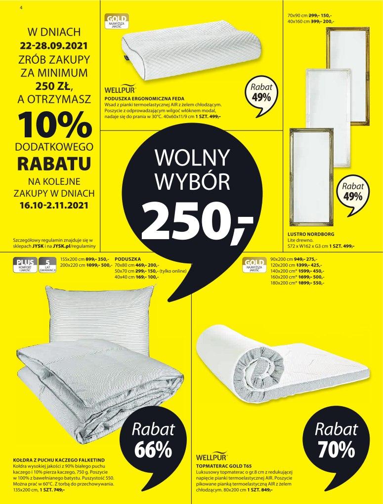 Gazetka promocyjna Jysk str. 4