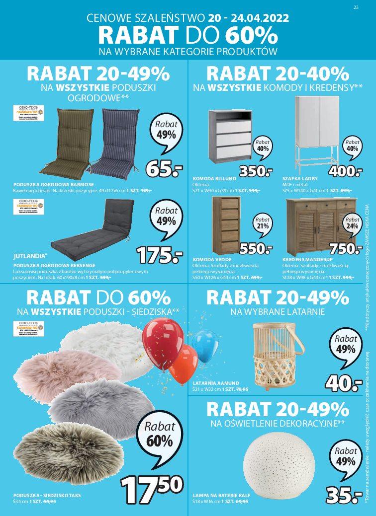 Gazetka promocyjna Jysk str. 23