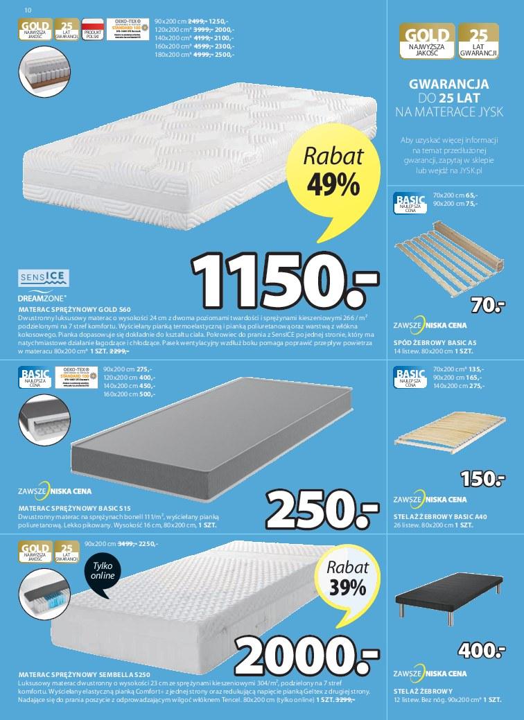 Gazetka promocyjna Jysk str. 10