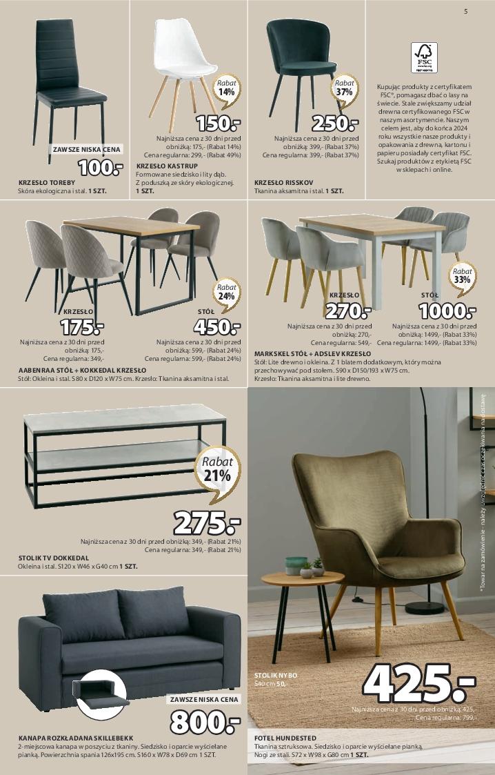 Gazetka promocyjna Jysk str. 5