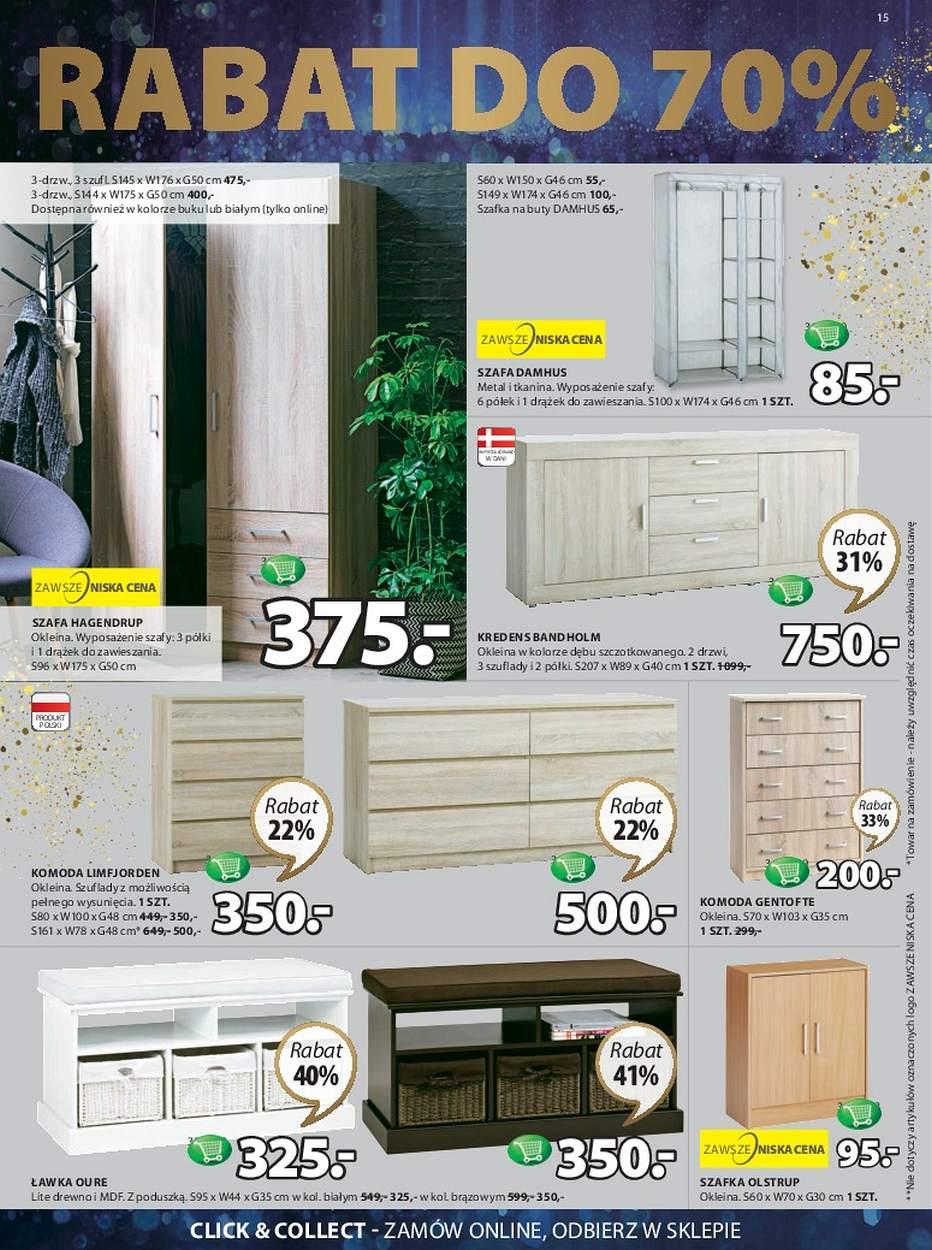 Gazetka promocyjna Jysk str. 15