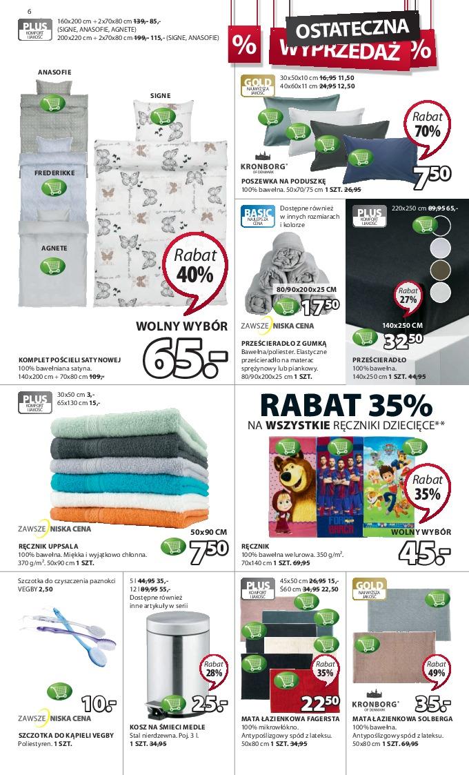 Gazetka promocyjna Jysk str. 6