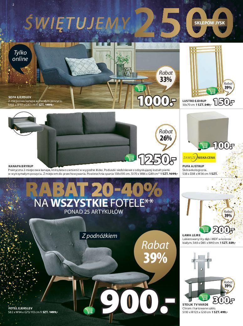 Gazetka promocyjna Jysk str. 2