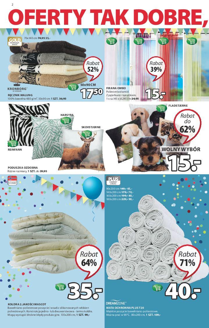 Gazetka promocyjna Jysk str. 2