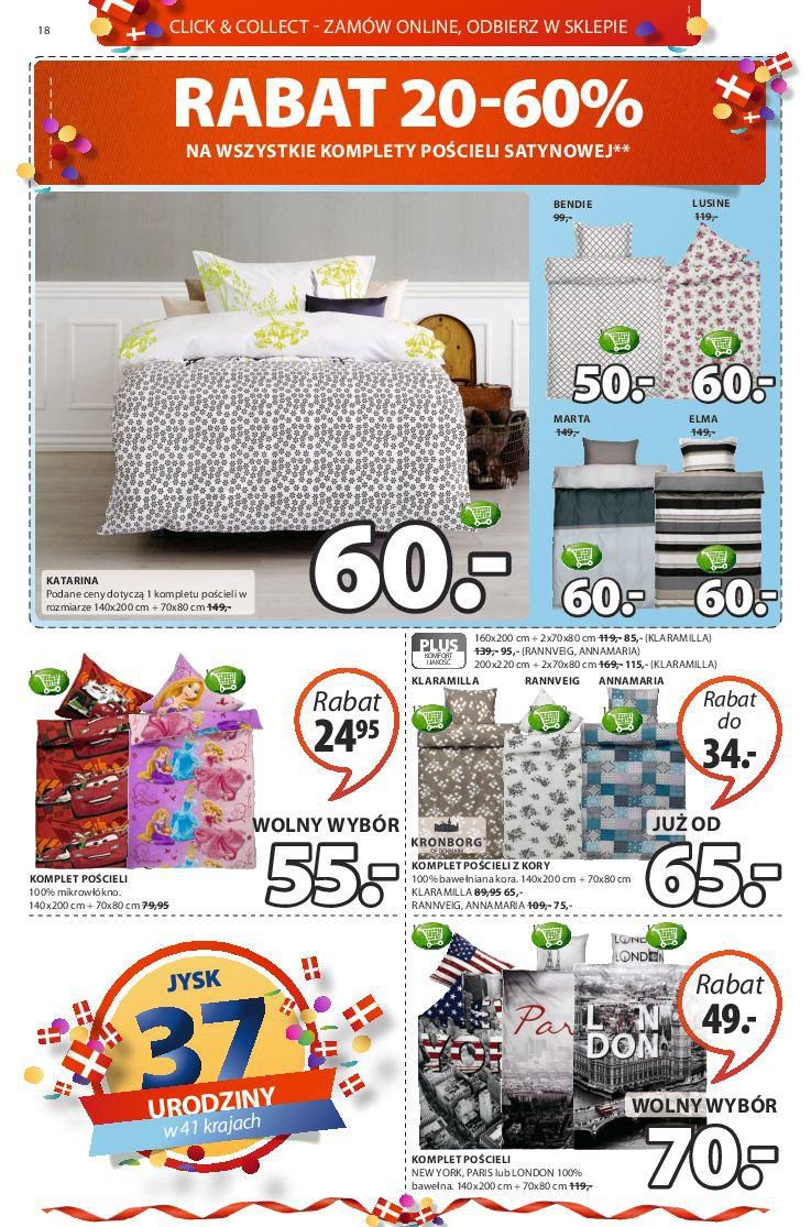 Gazetka promocyjna Jysk str. 18