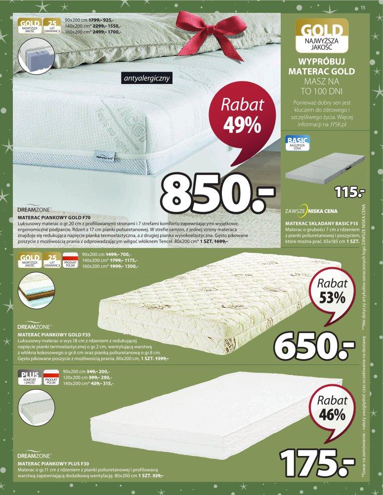 Gazetka promocyjna Jysk str. 15