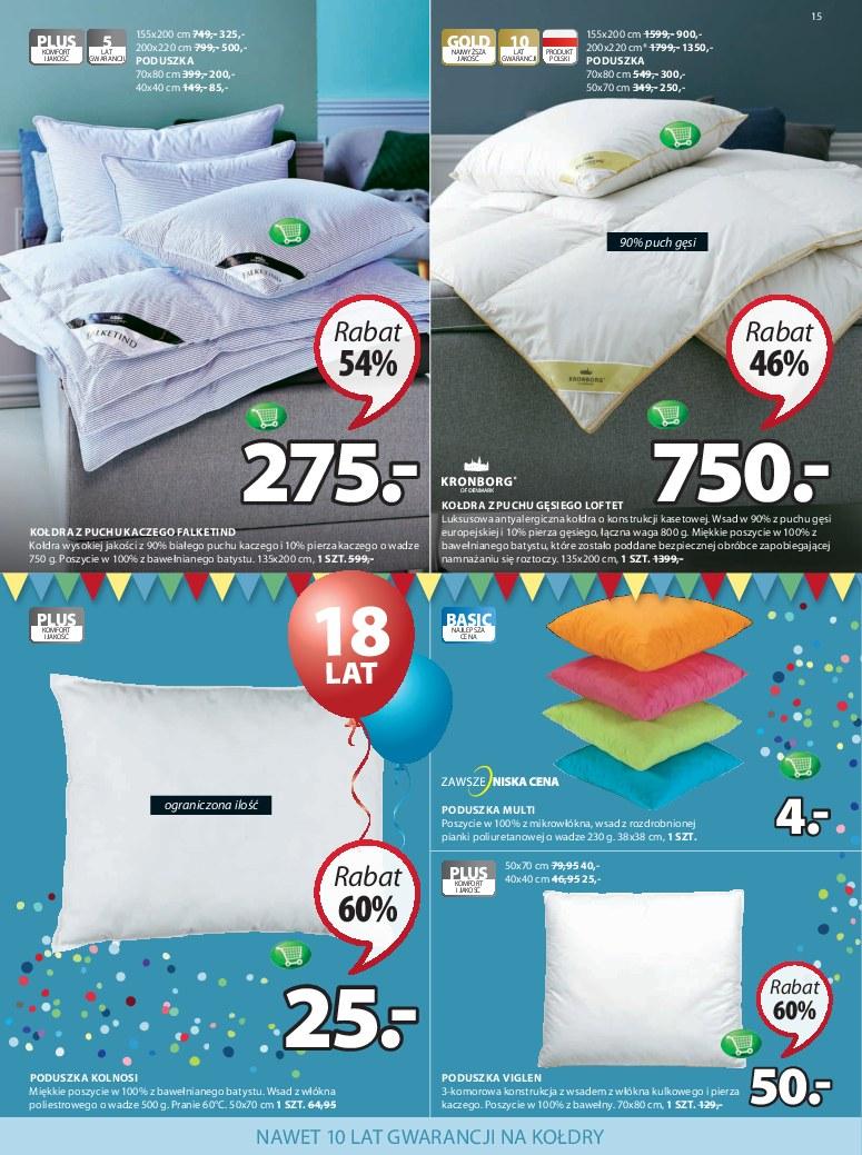 Gazetka promocyjna Jysk str. 15