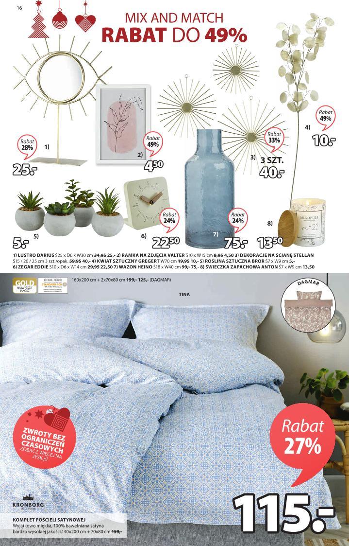 Gazetka promocyjna Jysk str. 16