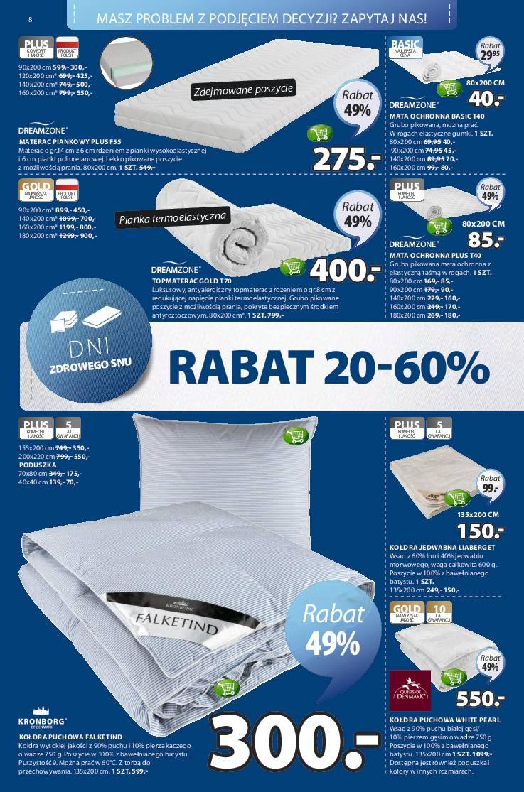 Gazetka promocyjna Jysk str. 8