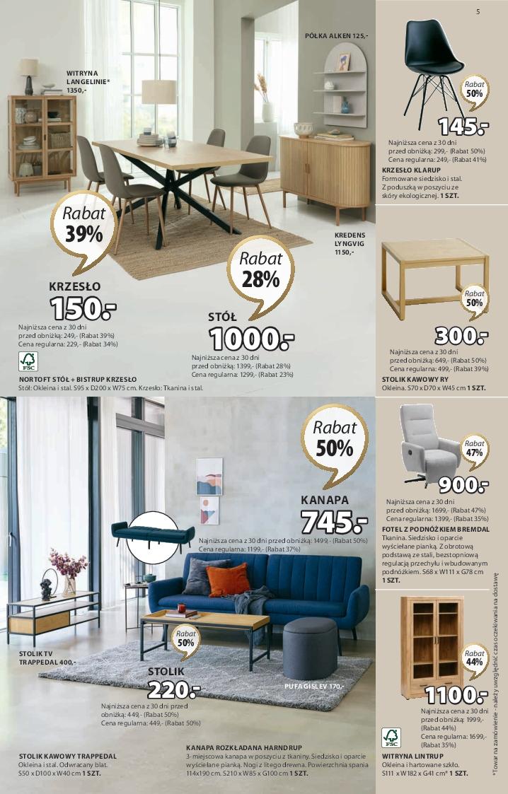 Gazetka promocyjna Jysk str. 5