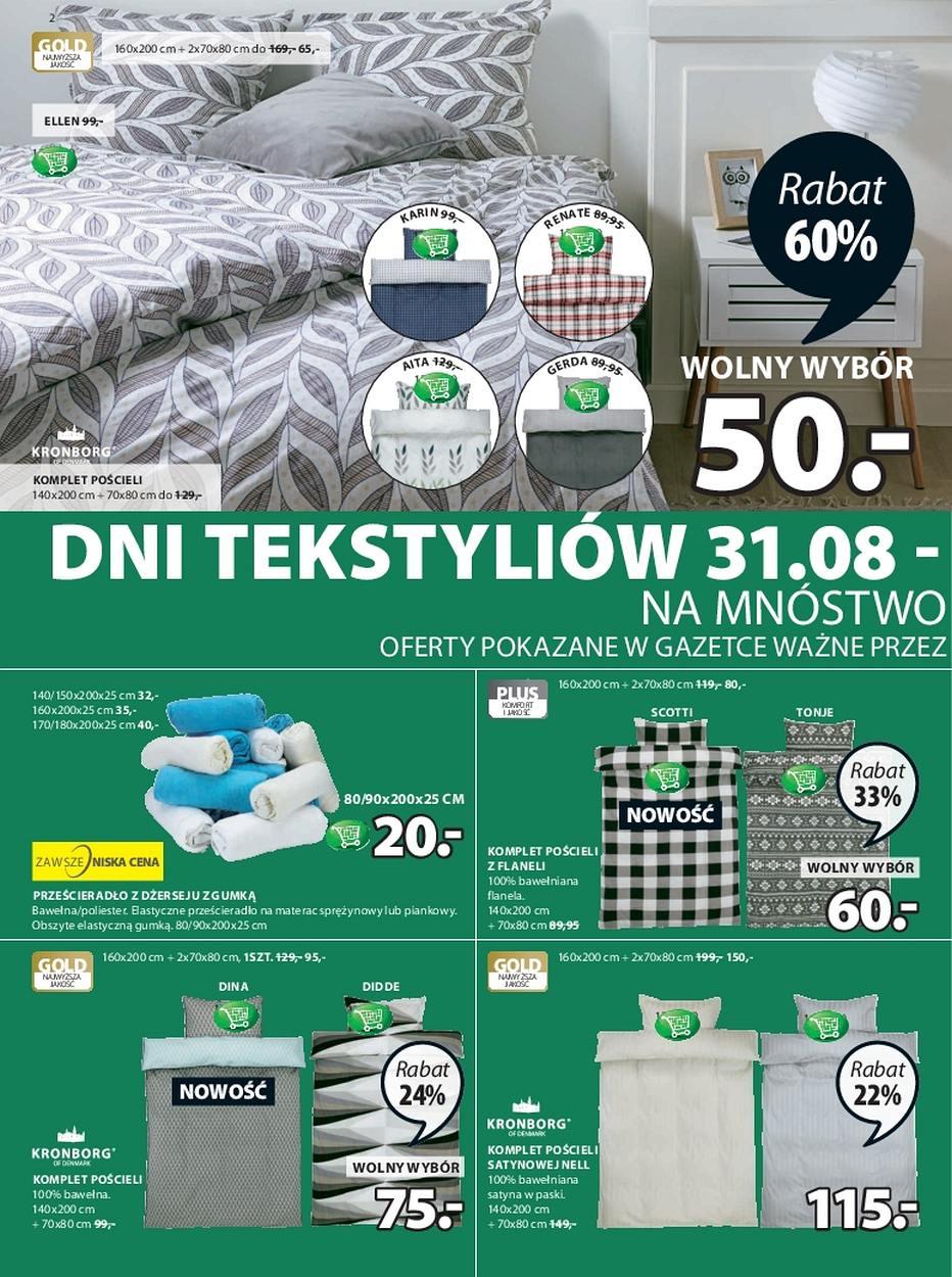 Gazetka promocyjna Jysk str. 2