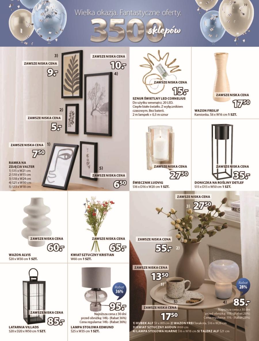 Gazetka promocyjna Jysk str. 19