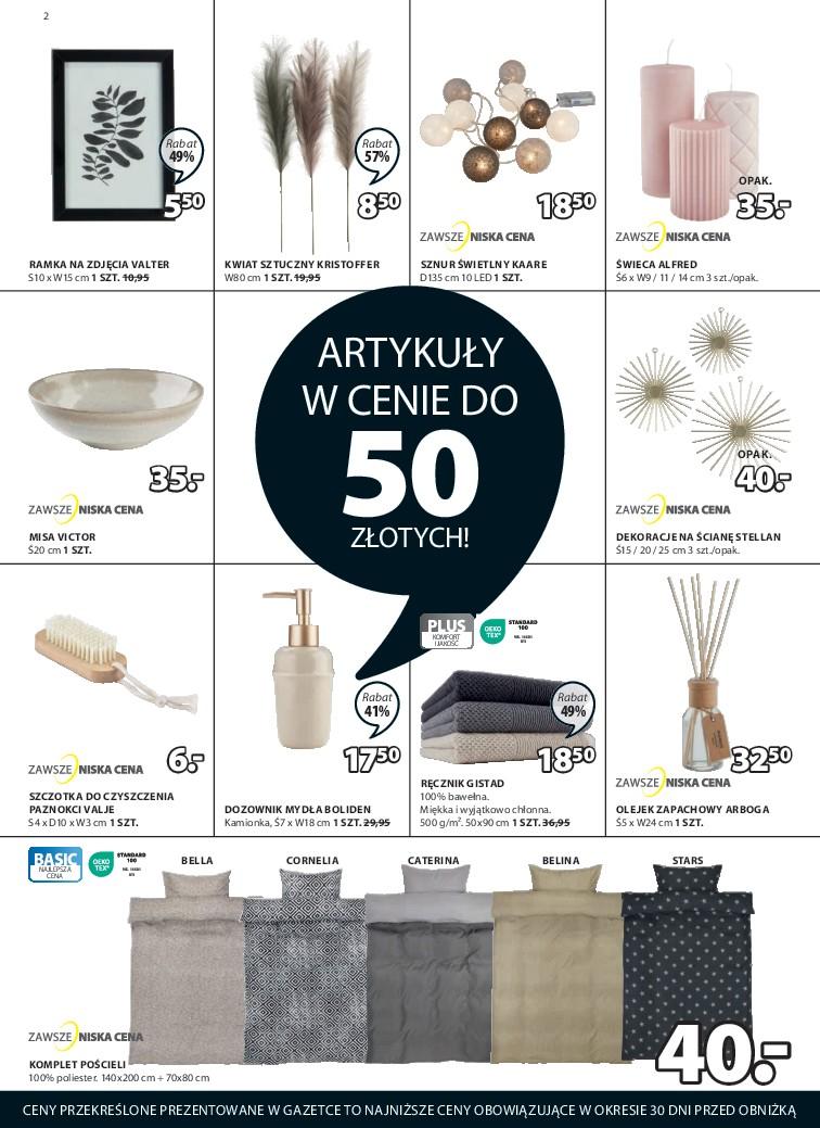 Gazetka promocyjna Jysk str. 2