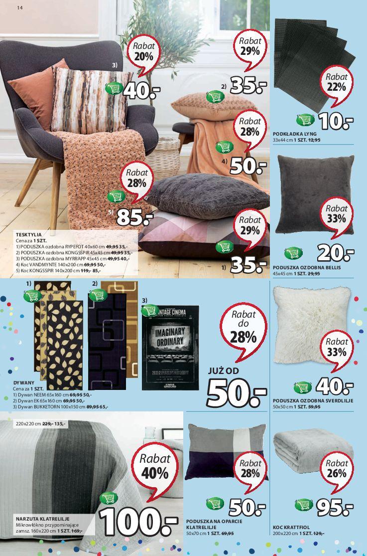 Gazetka promocyjna Jysk str. 14
