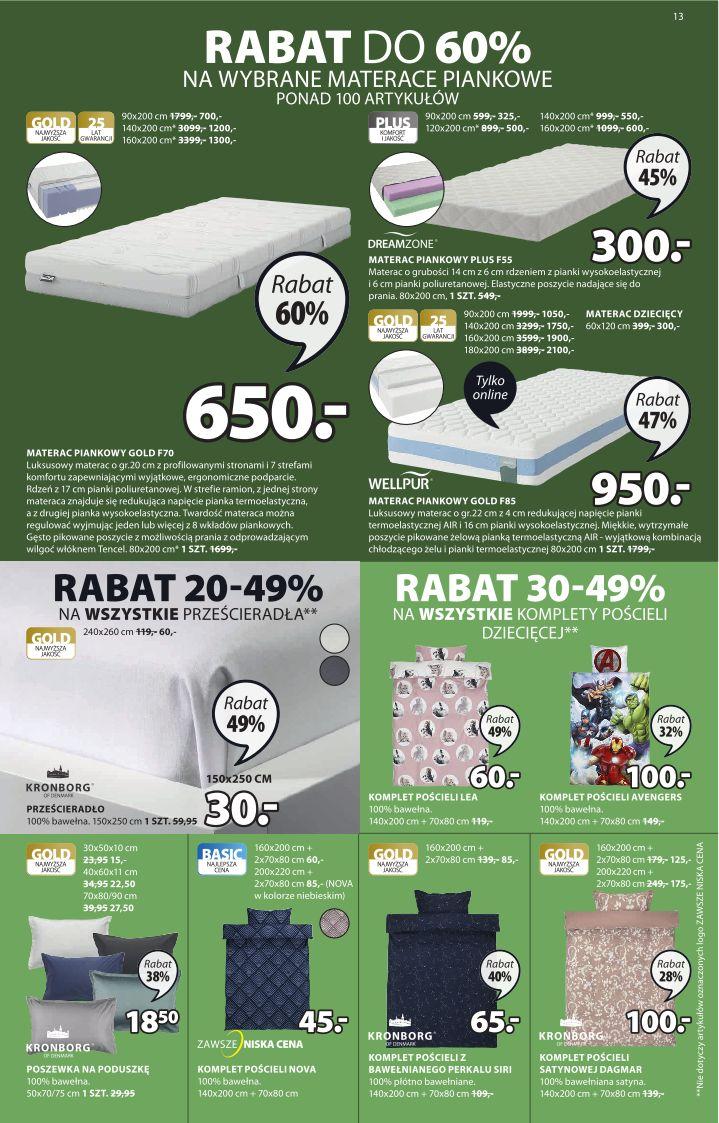 Gazetka promocyjna Jysk str. 13