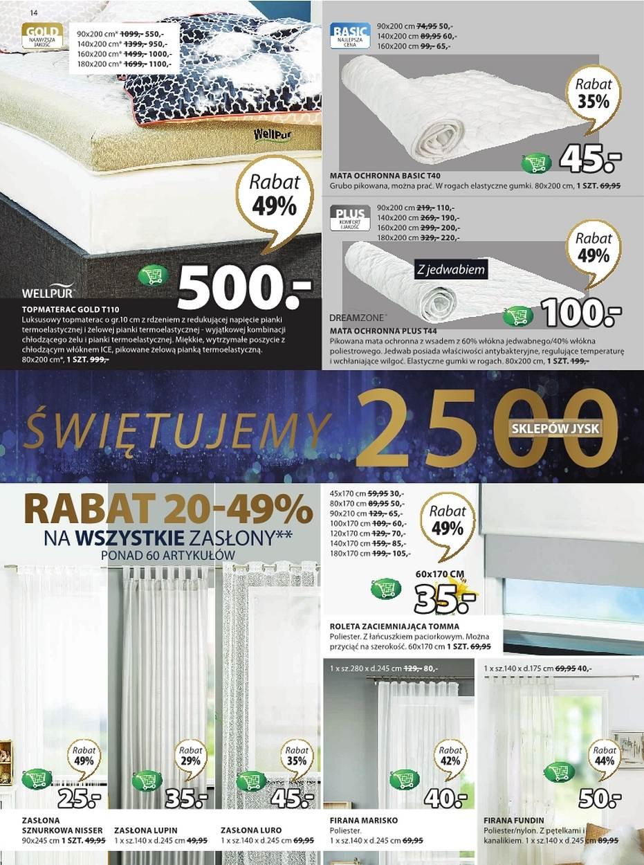 Gazetka promocyjna Jysk str. 14