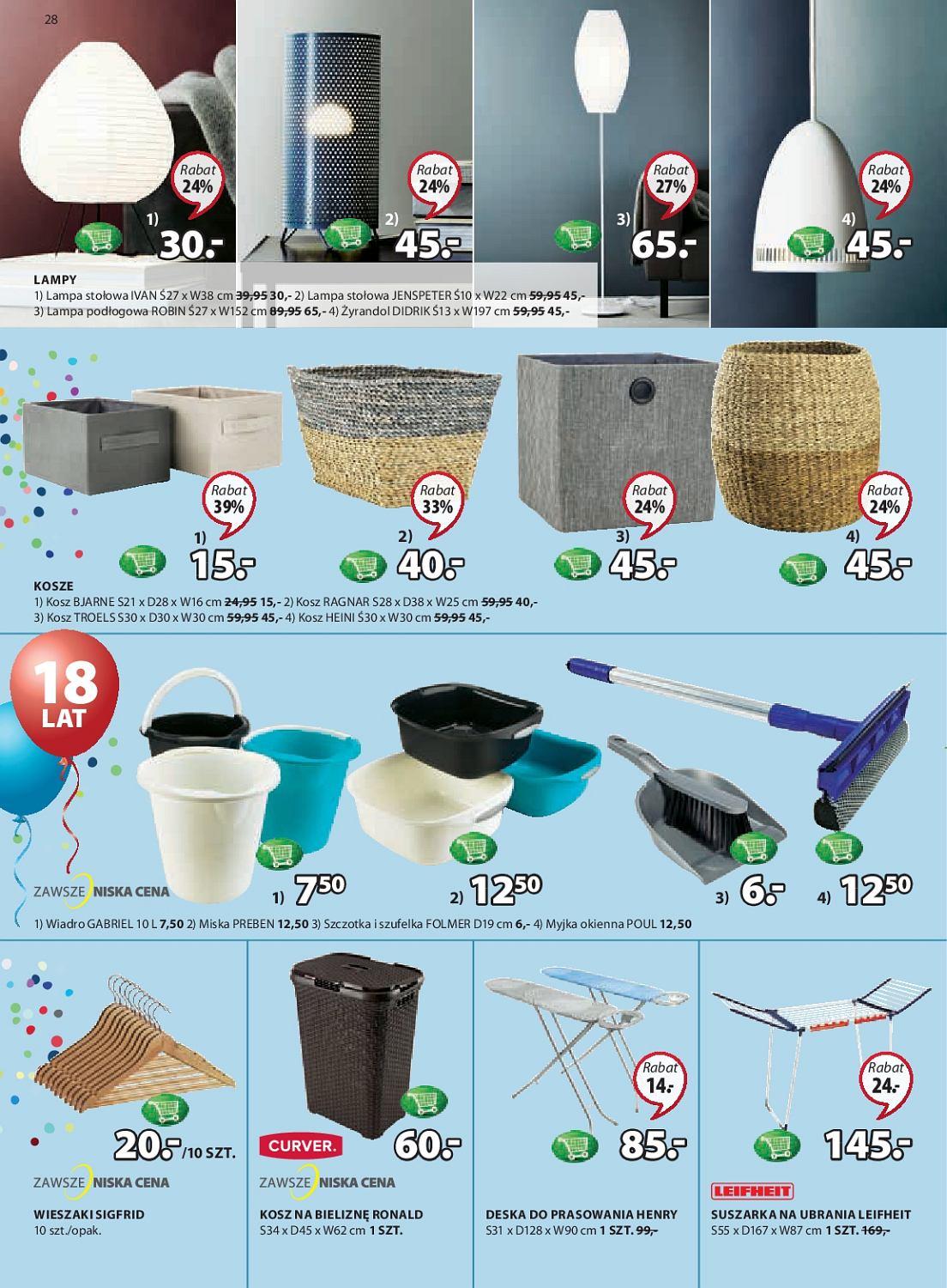 Gazetka promocyjna Jysk str. 28