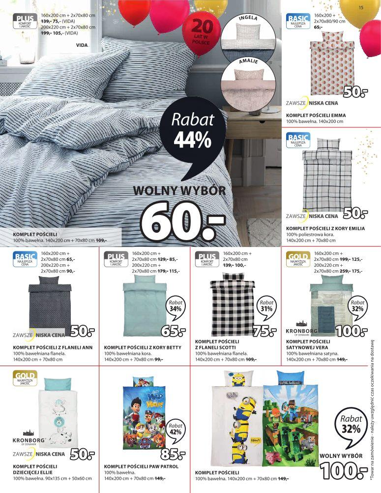 Gazetka promocyjna Jysk str. 15