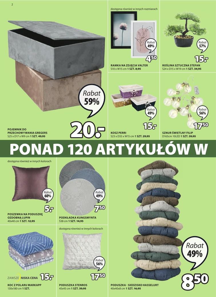 Gazetka promocyjna Jysk str. 2