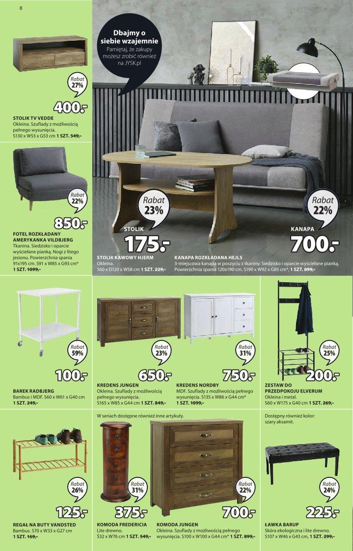 Gazetka promocyjna Jysk str. 8