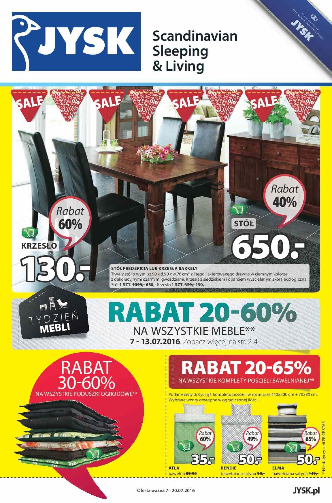 Gazetka promocyjna Jysk str. 1