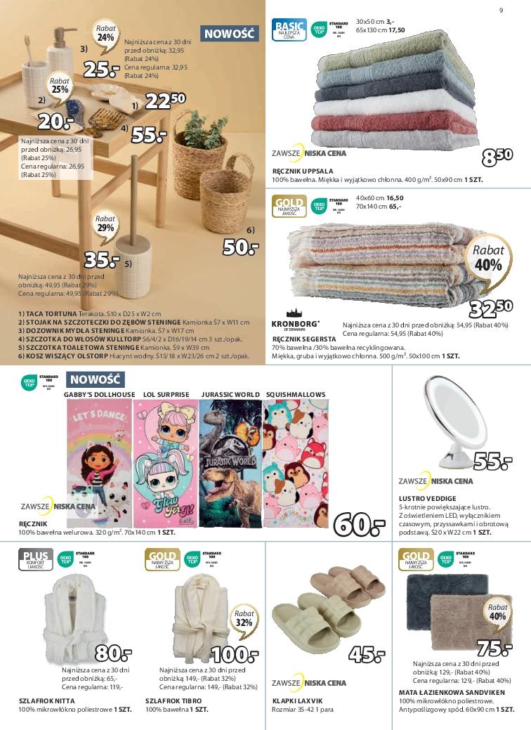Gazetka promocyjna Jysk str. 9