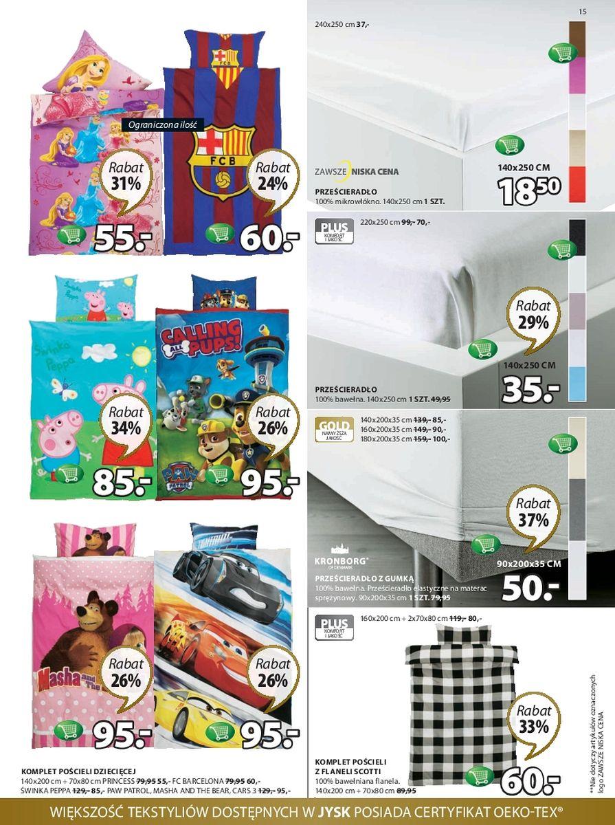 Gazetka promocyjna Jysk str. 15