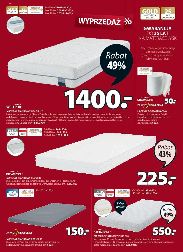Gazetka promocyjna Jysk str. 12