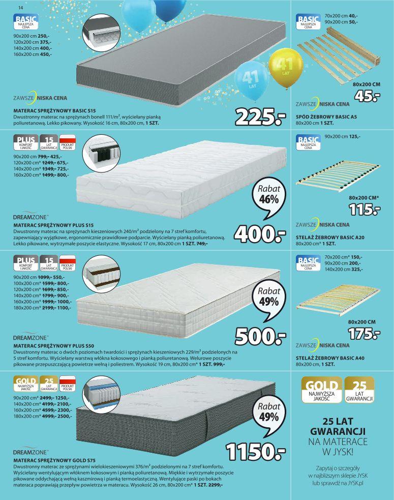 Gazetka promocyjna Jysk str. 14