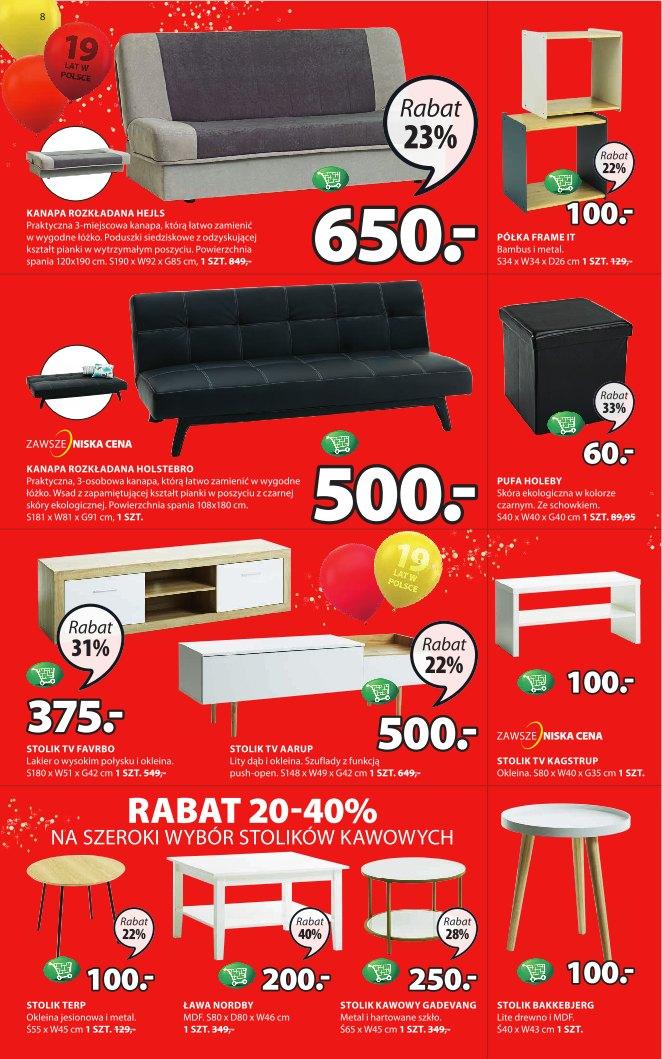 Gazetka promocyjna Jysk str. 8