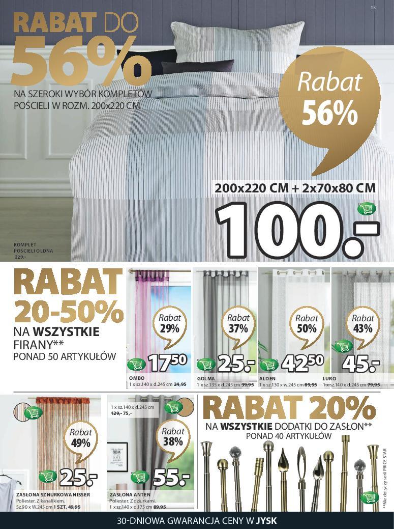Gazetka promocyjna Jysk str. 13
