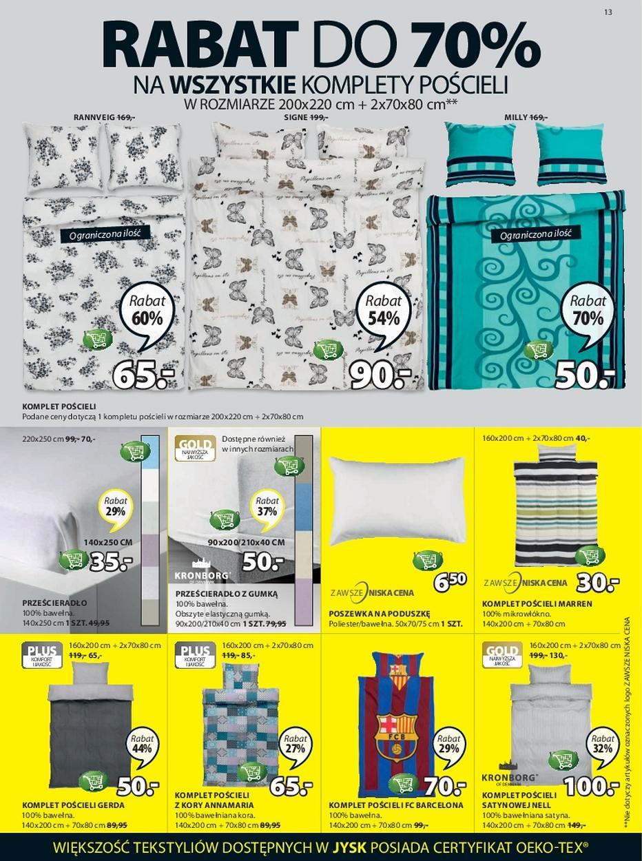 Gazetka promocyjna Jysk str. 13