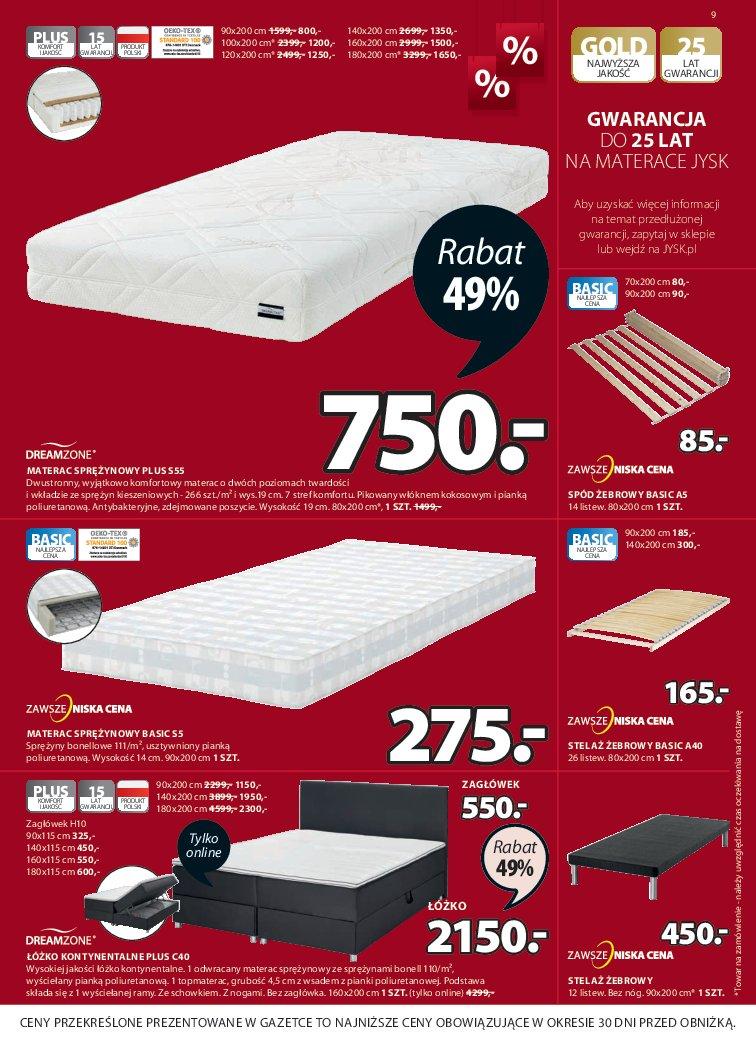 Gazetka promocyjna Jysk str. 9