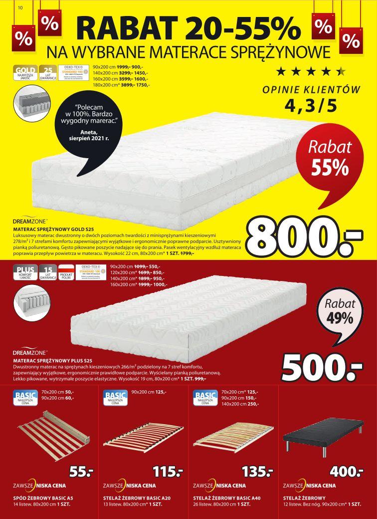 Gazetka promocyjna Jysk str. 10