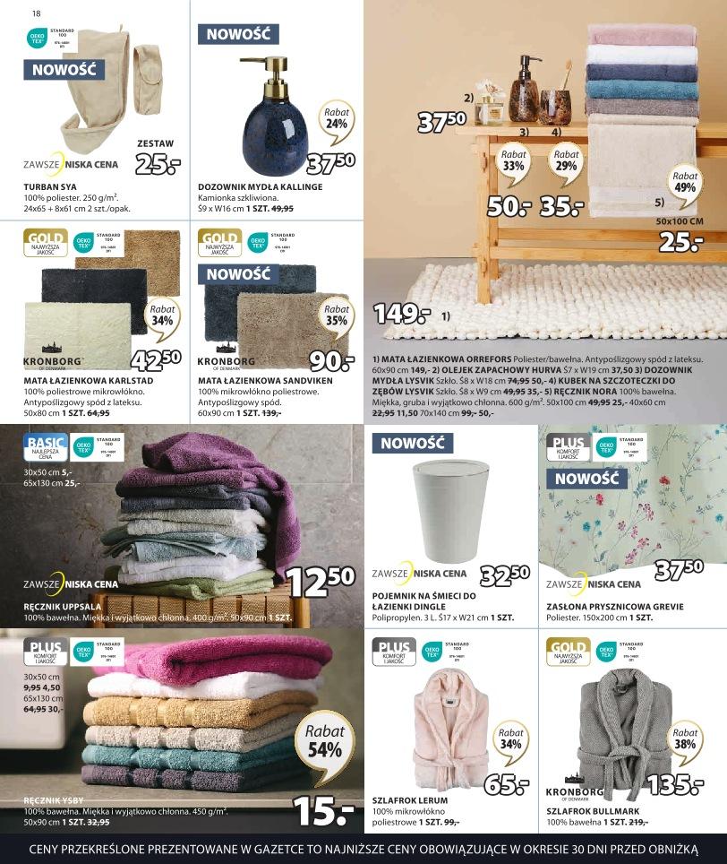 Gazetka promocyjna Jysk str. 18