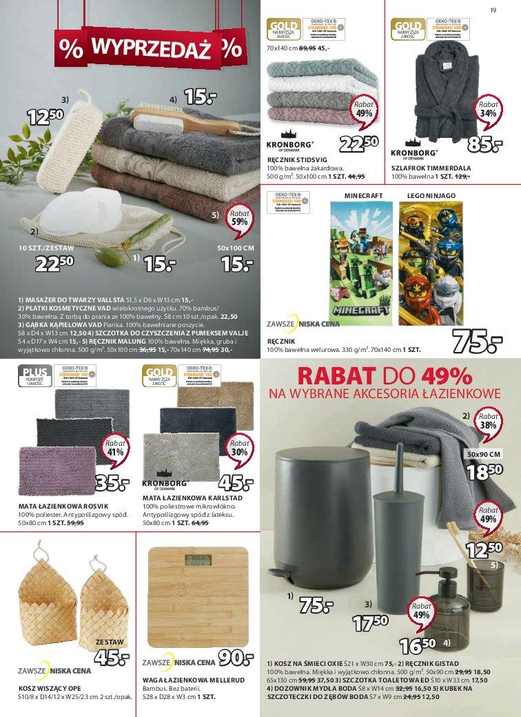 Gazetka promocyjna Jysk str. 19
