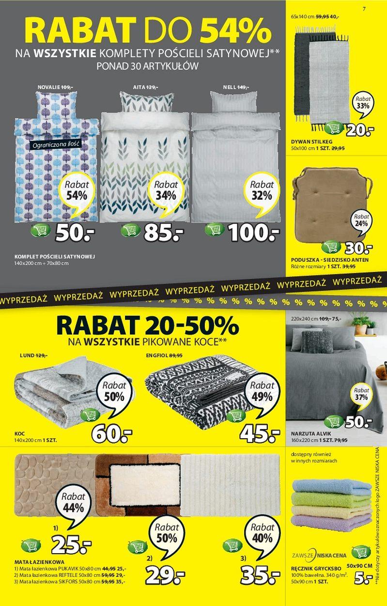Gazetka promocyjna Jysk str. 7
