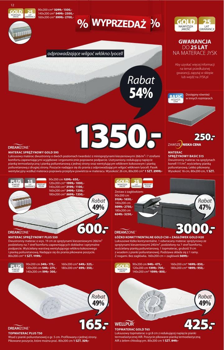 Gazetka promocyjna Jysk str. 12