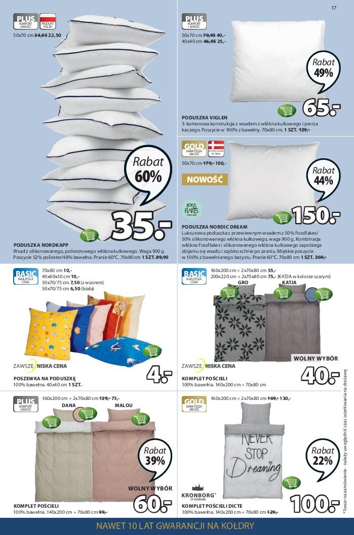 Gazetka promocyjna Jysk str. 17