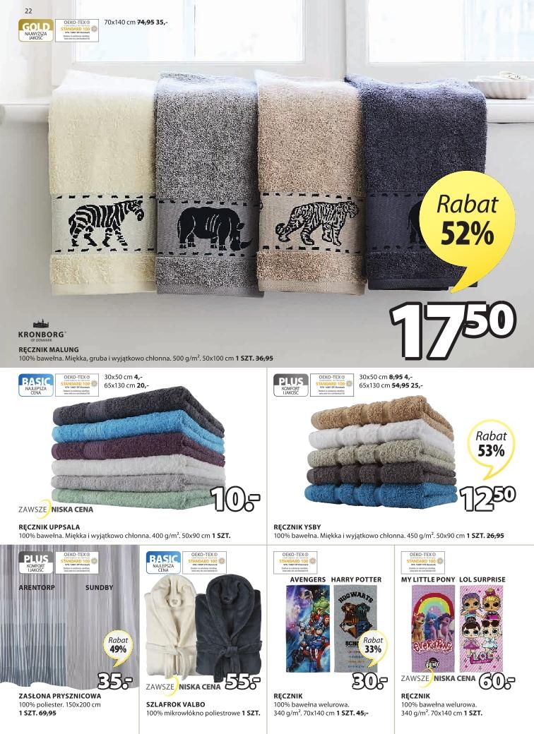 Gazetka promocyjna Jysk str. 22