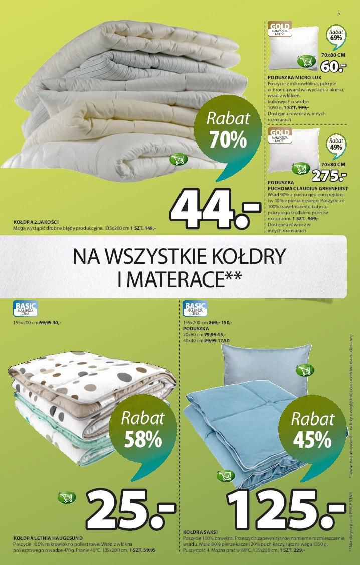 Gazetka promocyjna Jysk str. 5