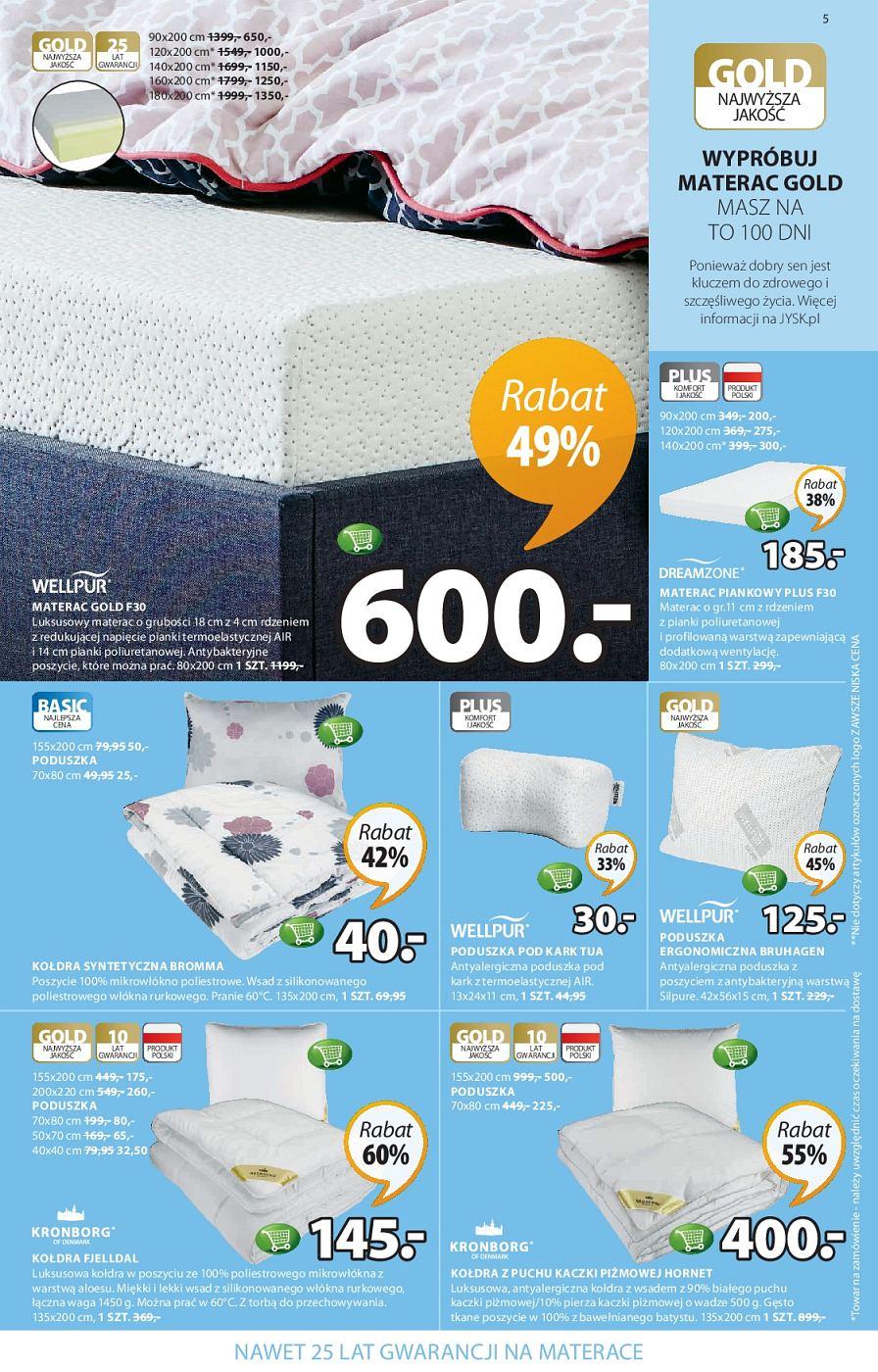 Gazetka promocyjna Jysk str. 5