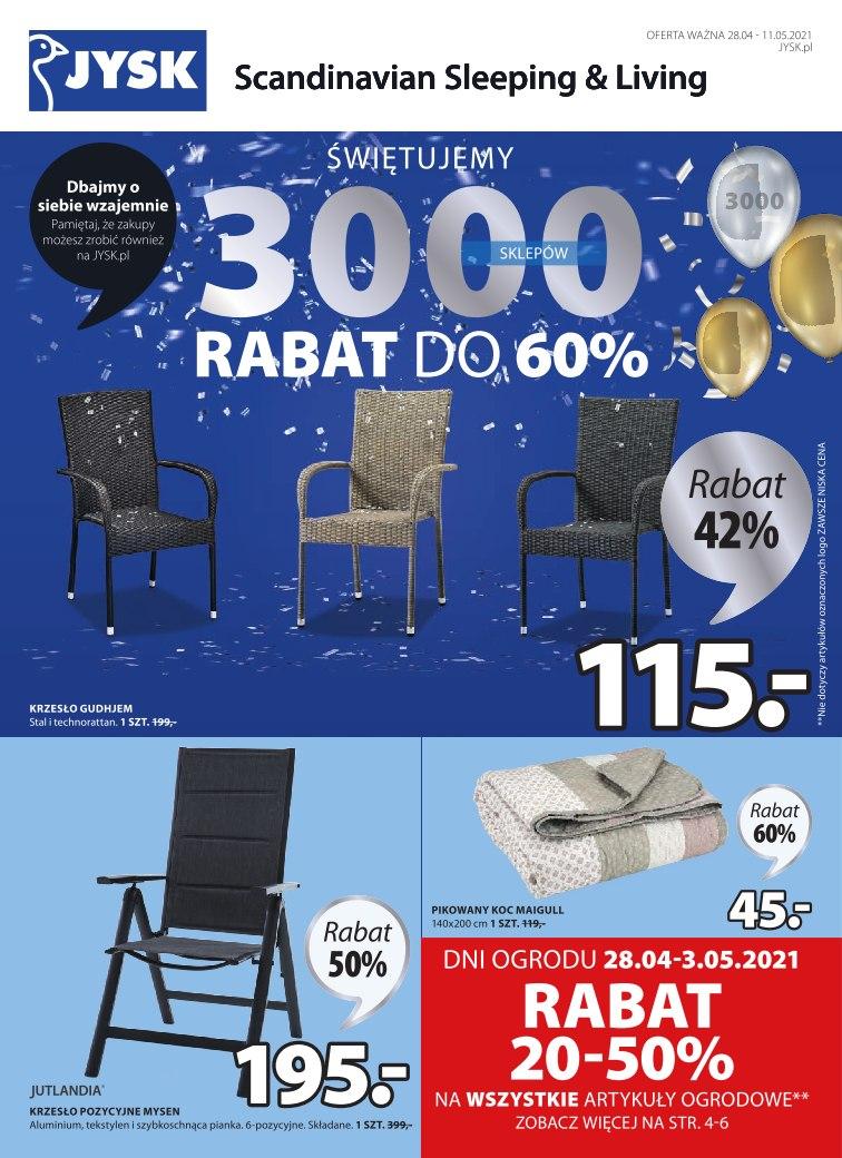 Gazetka promocyjna Jysk str. 1