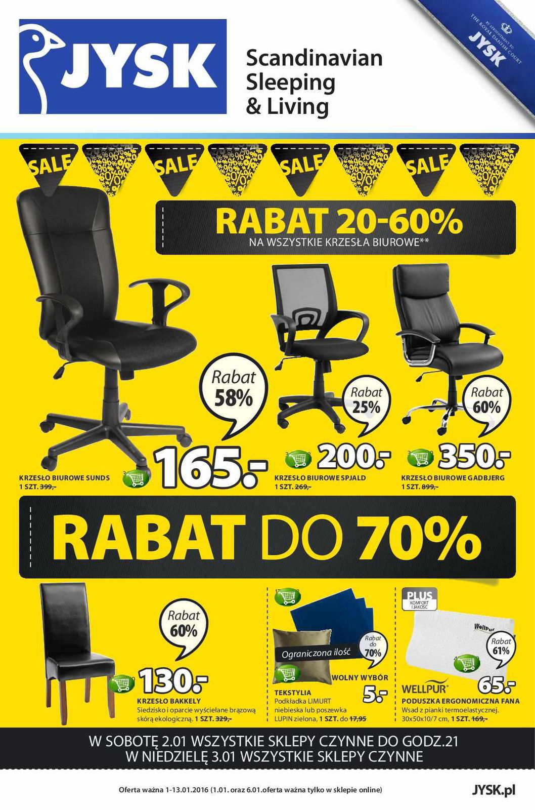 Gazetka promocyjna Jysk str. 1