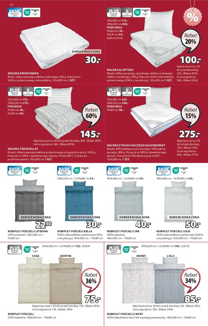 Gazetka promocyjna Jysk str. 12